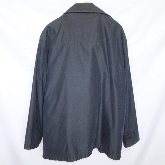 North End All Climate Navy Fleece Lined Jacket - Picture 3 of 7